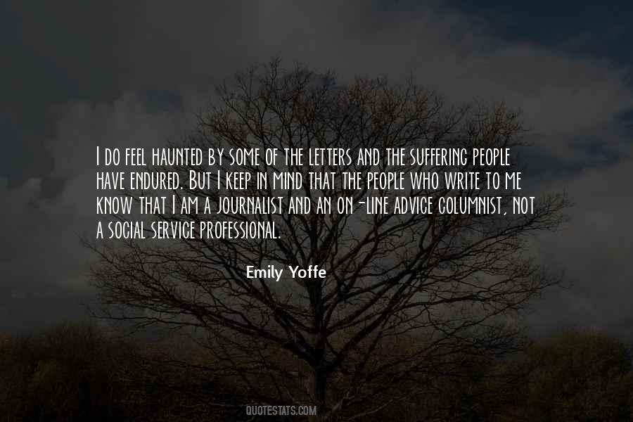 Emily Yoffe Quotes #882310