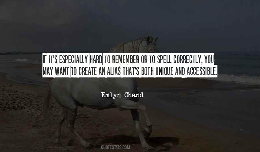 Emlyn Chand Quotes #1688603