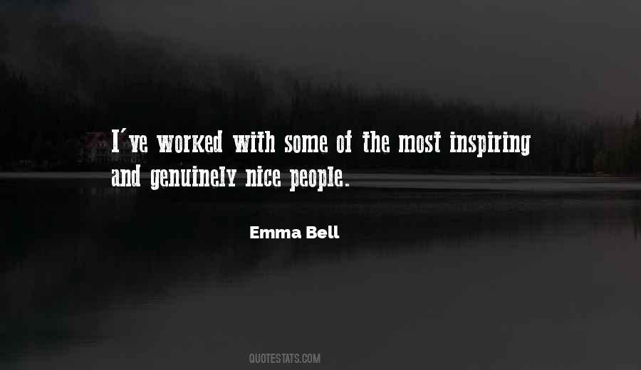 Emma Bell Quotes #494728
