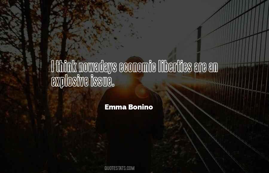 Emma Bonino Quotes #1535420