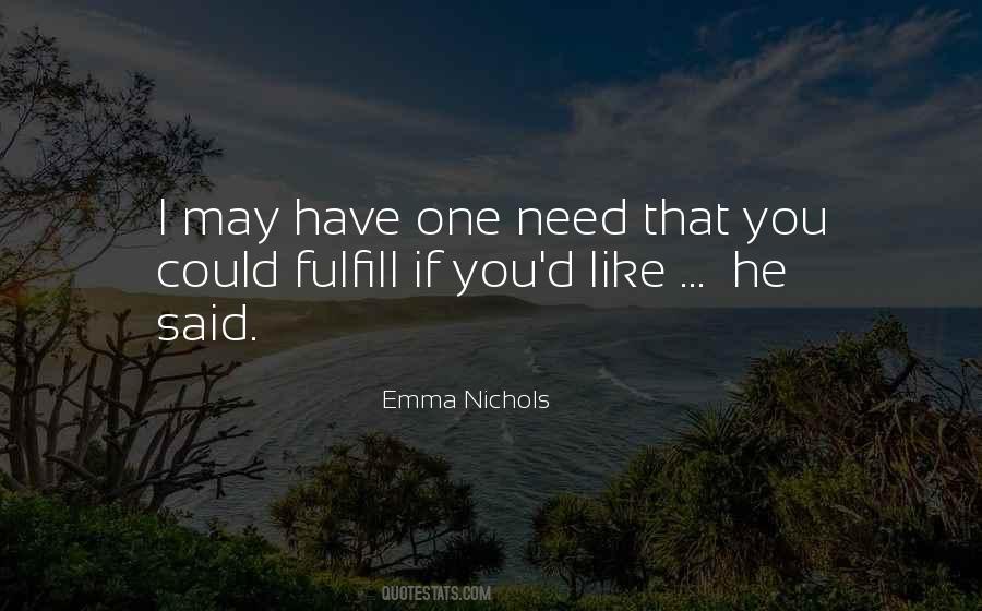 Emma Nichols Quotes #1835973