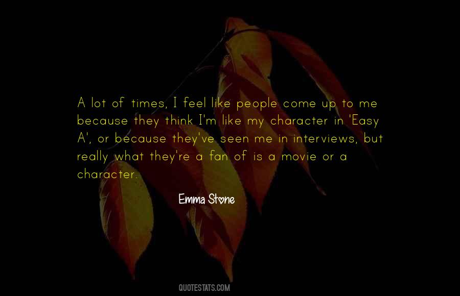 Emma Stone Quotes #604931