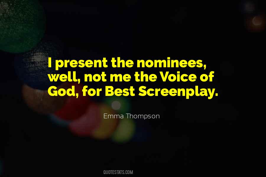 Emma Thompson Quotes #1393237