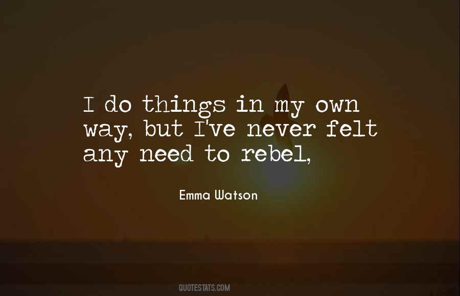 Emma Watson Quotes #803246