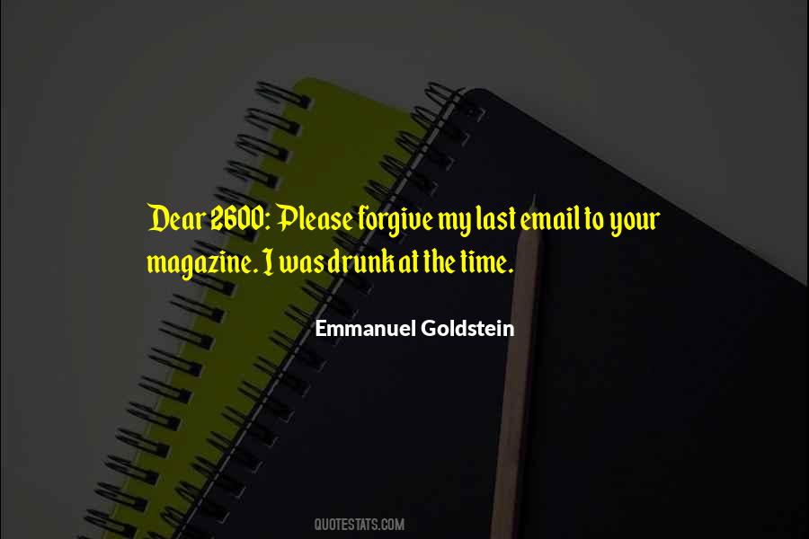 Emmanuel Goldstein Quotes #943397