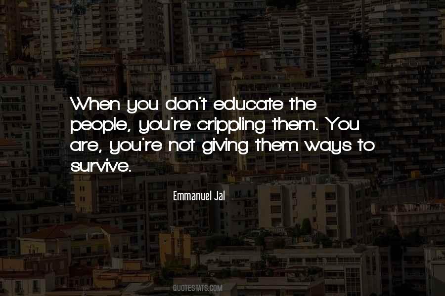 Emmanuel Jal Quotes #449779