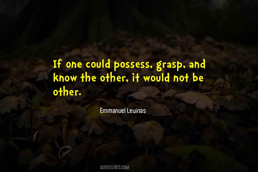 Emmanuel Levinas Quotes #1072458
