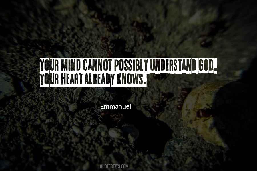 Emmanuel Quotes #1726503