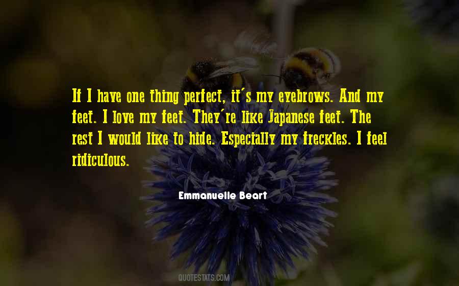 Emmanuelle Beart Quotes #847711