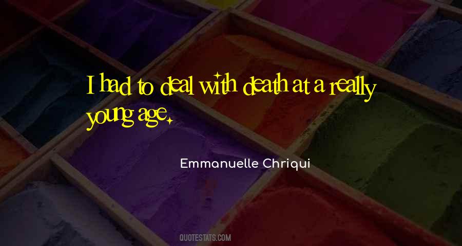 Emmanuelle Chriqui Quotes #767391