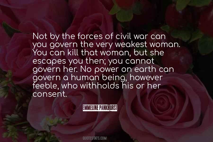 Emmeline Pankhurst Quotes #239687