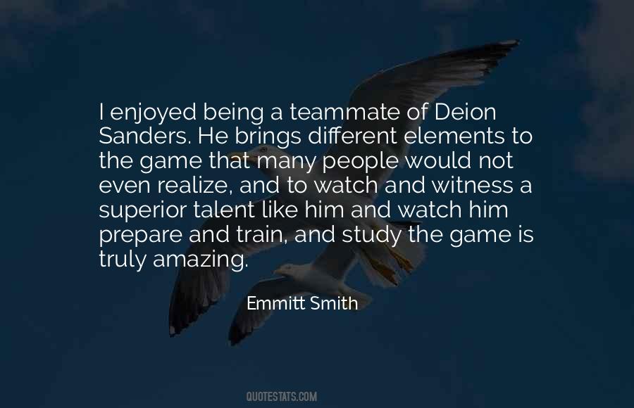 Emmitt Smith Quotes #669381