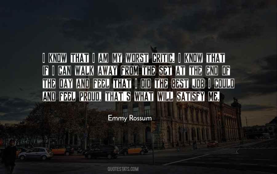 Emmy Rossum Quotes #1047162