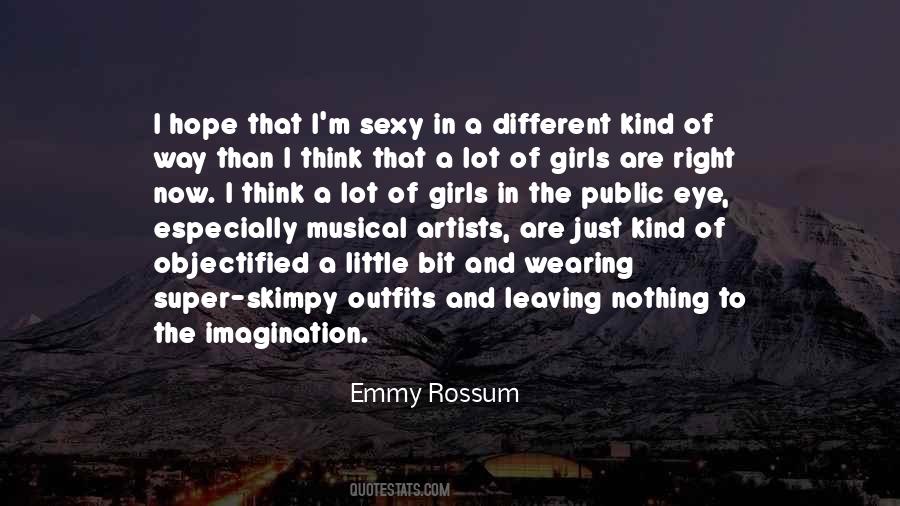 Emmy Rossum Quotes #1573252