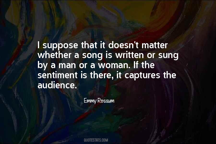 Emmy Rossum Quotes #491616