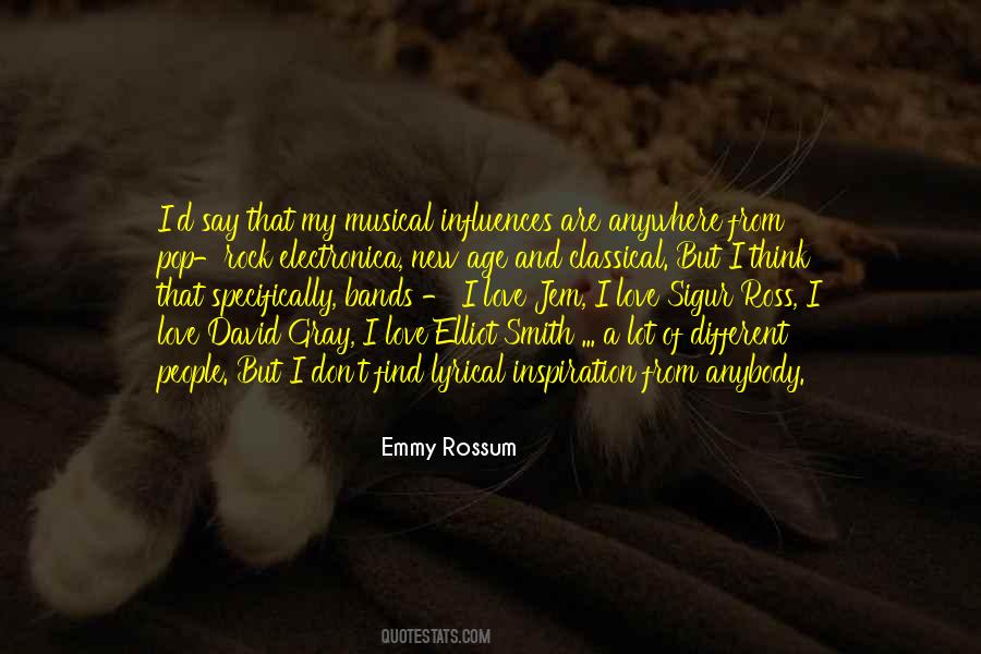 Emmy Rossum Quotes #692983