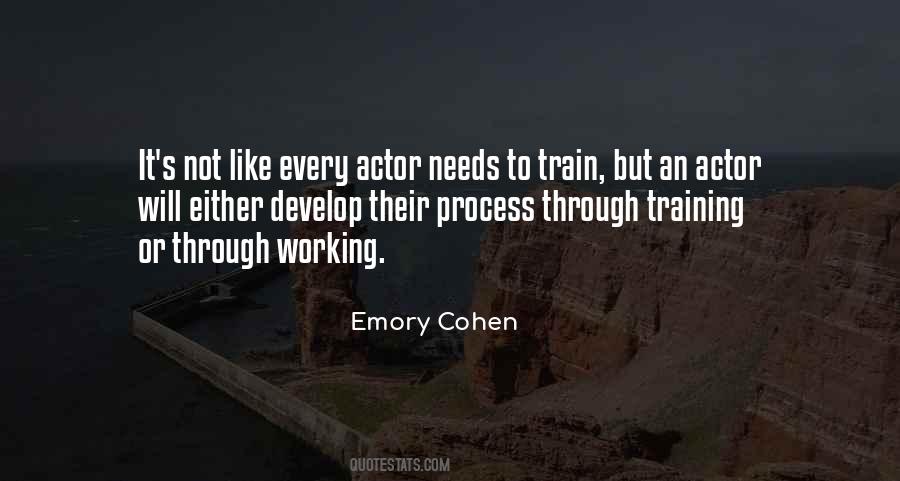 Emory Cohen Quotes #1641921