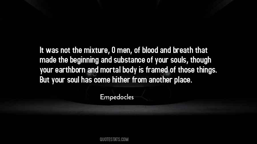 Empedocles Quotes #450145