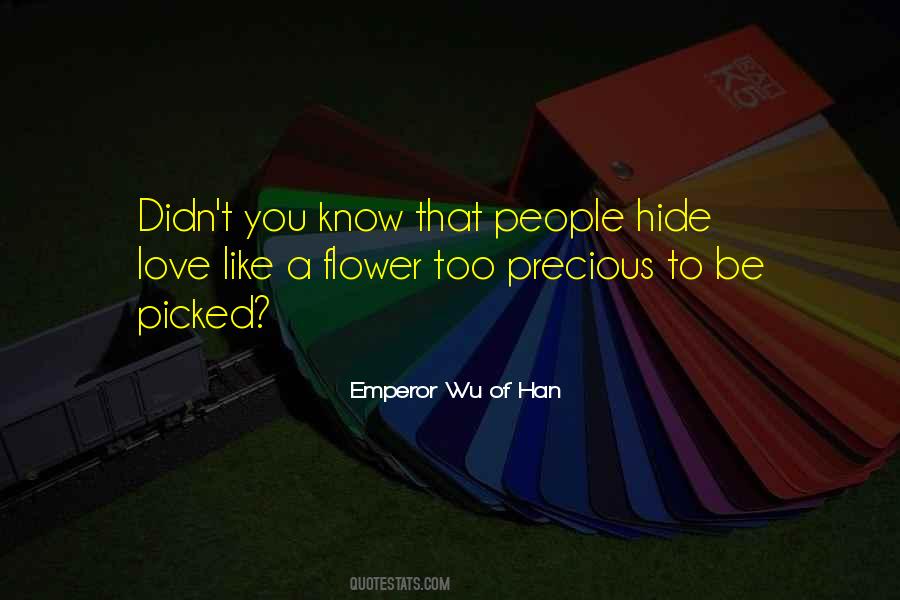 Emperor Wu Of Han Quotes #940382