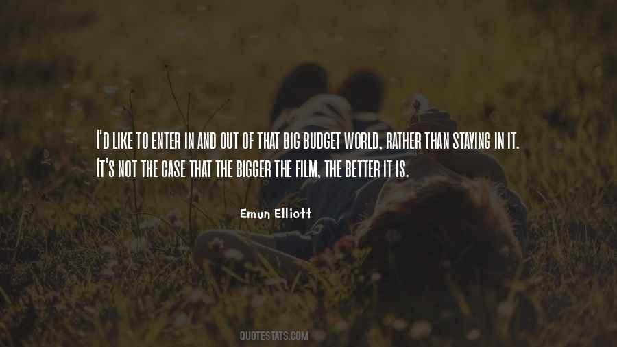 Emun Elliott Quotes #1200867