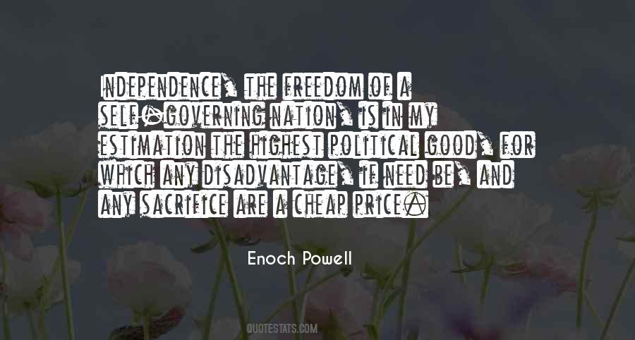 Enoch Powell Quotes #1397034