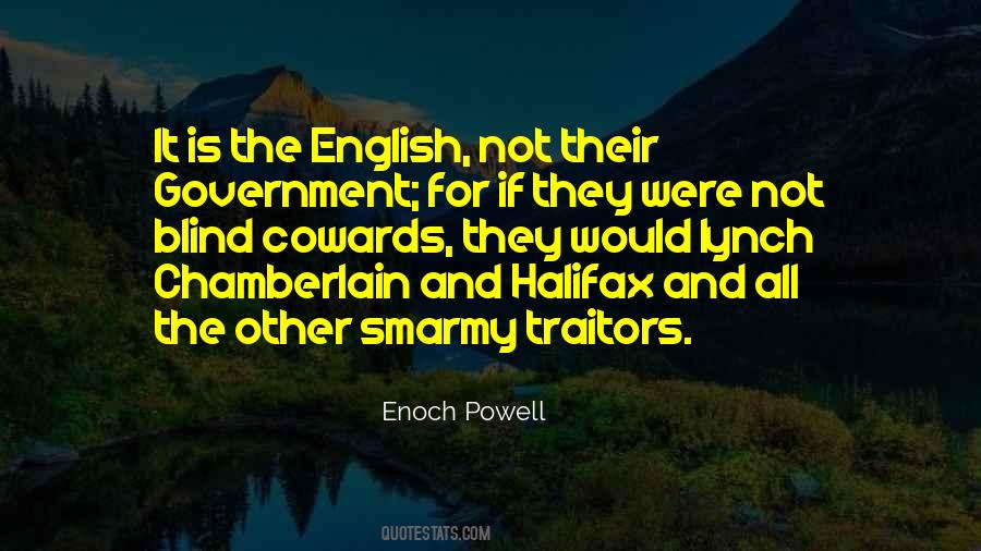 Enoch Powell Quotes #1870697