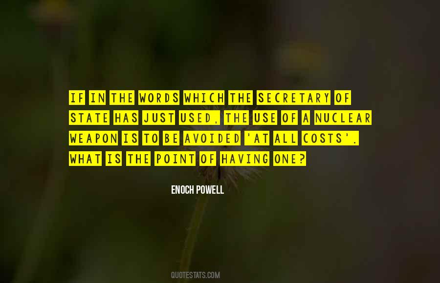 Enoch Powell Quotes #565837