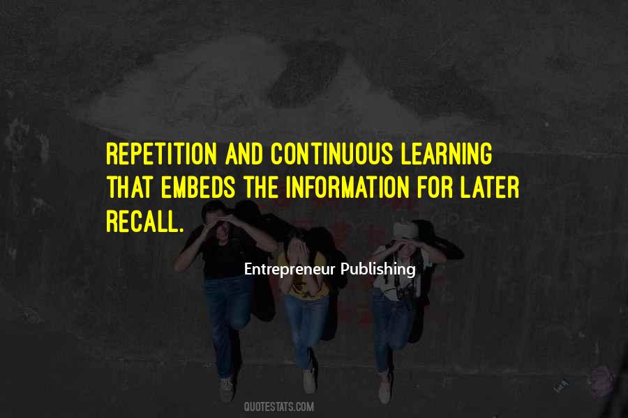 Entrepreneur Publishing Quotes #1140360