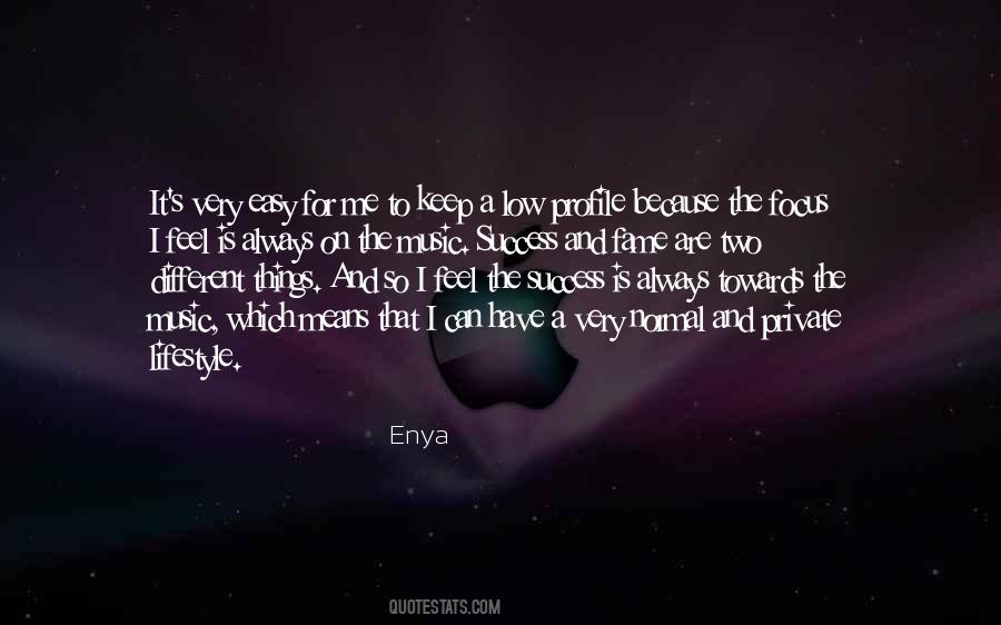 Enya Quotes #412282