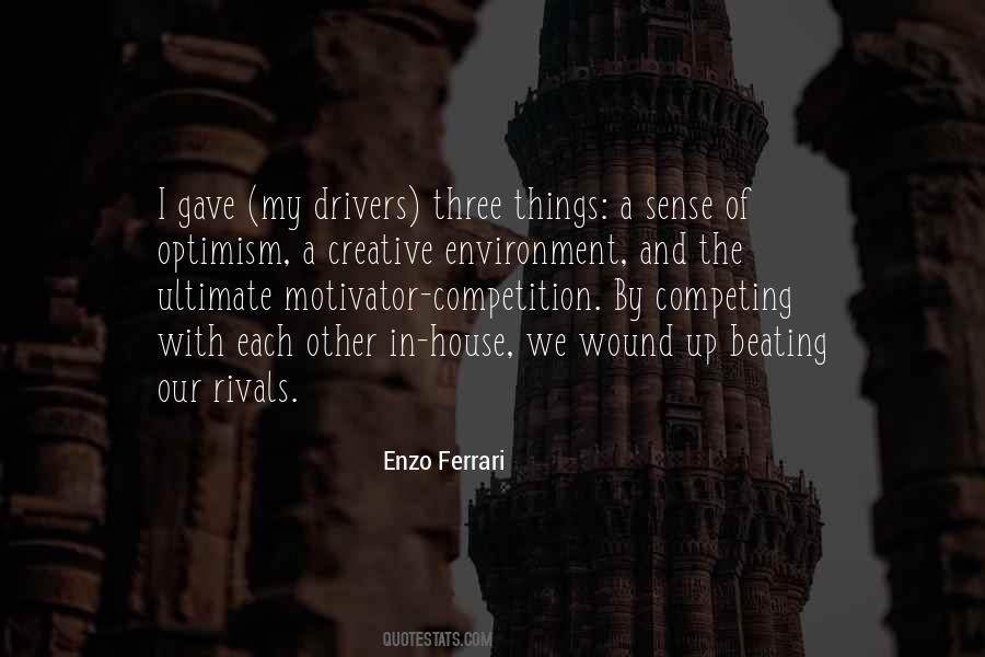 Enzo Ferrari Quotes #703016
