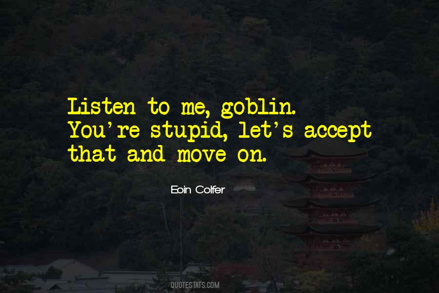 Eoin Colfer Quotes #1056898