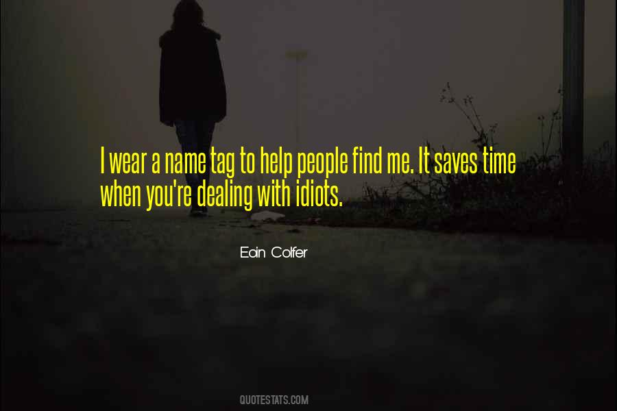 Eoin Colfer Quotes #272108