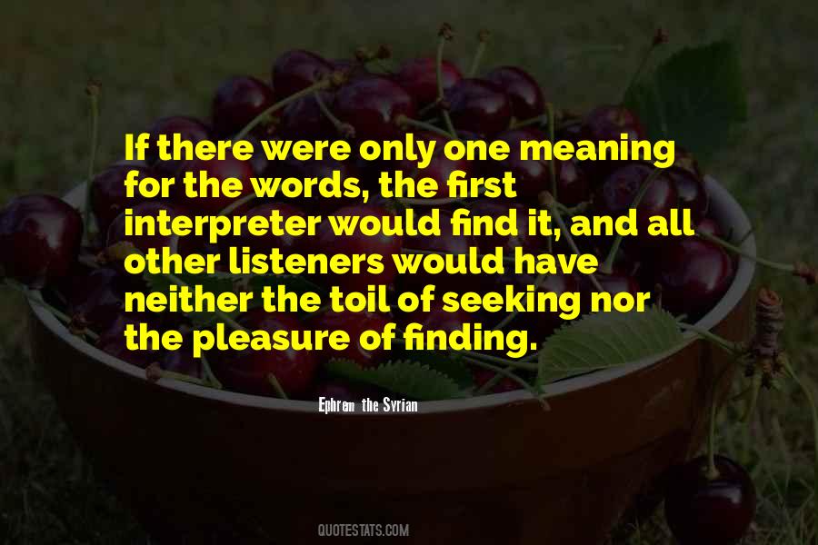 Ephrem The Syrian Quotes #668106