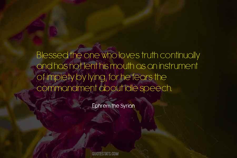 Ephrem The Syrian Quotes #82568
