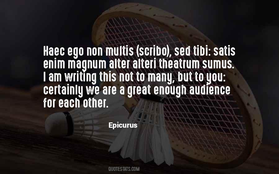 Epicurus Quotes #1255821