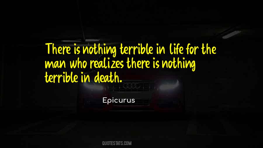 Epicurus Quotes #1621790