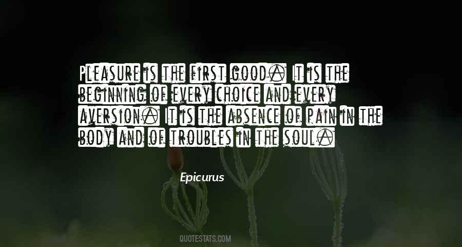 Epicurus Quotes #1815997