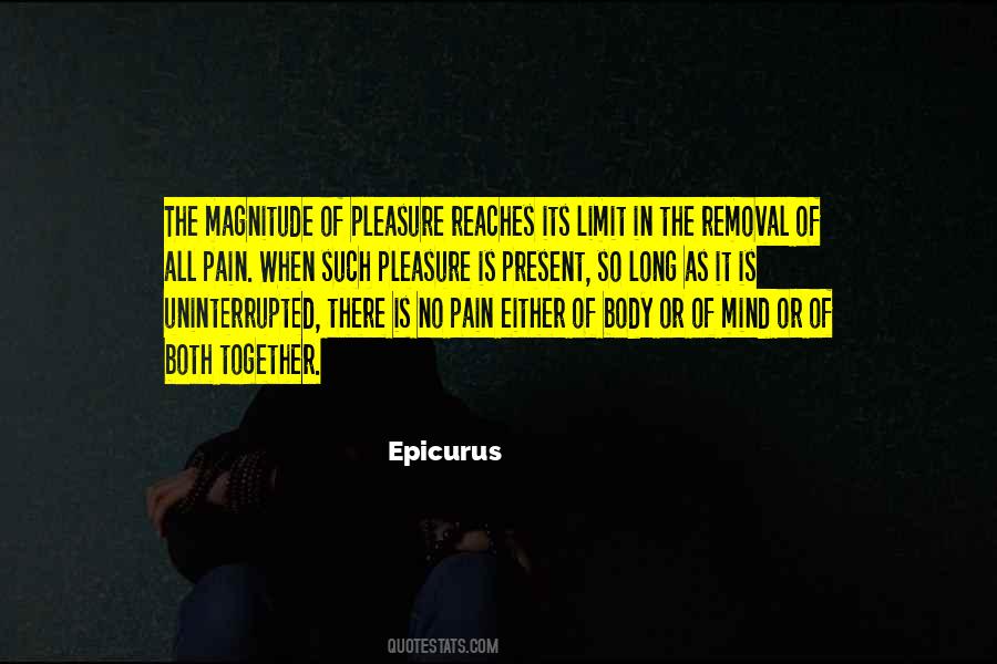 Epicurus Quotes #920270