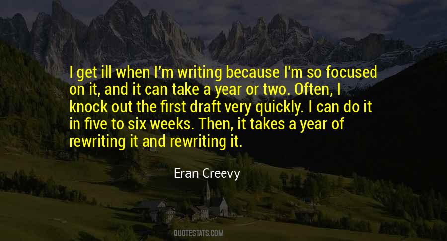 Eran Creevy Quotes #163943