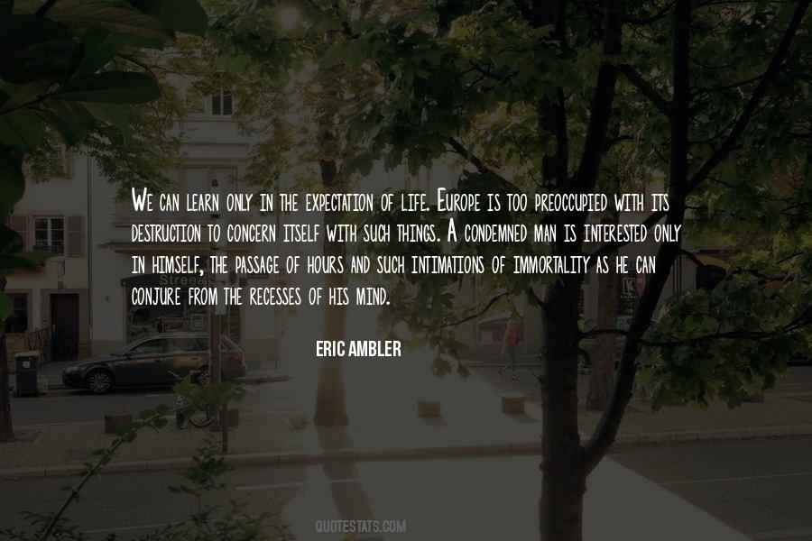 Eric Ambler Quotes #641368