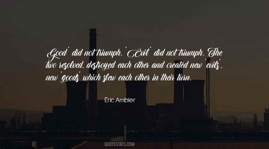 Eric Ambler Quotes #837604