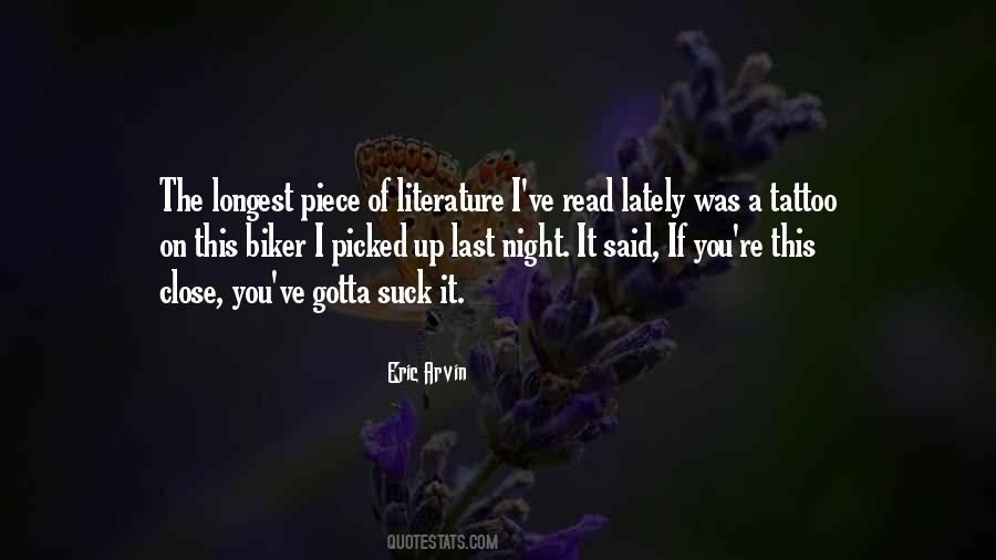Eric Arvin Quotes #1060698
