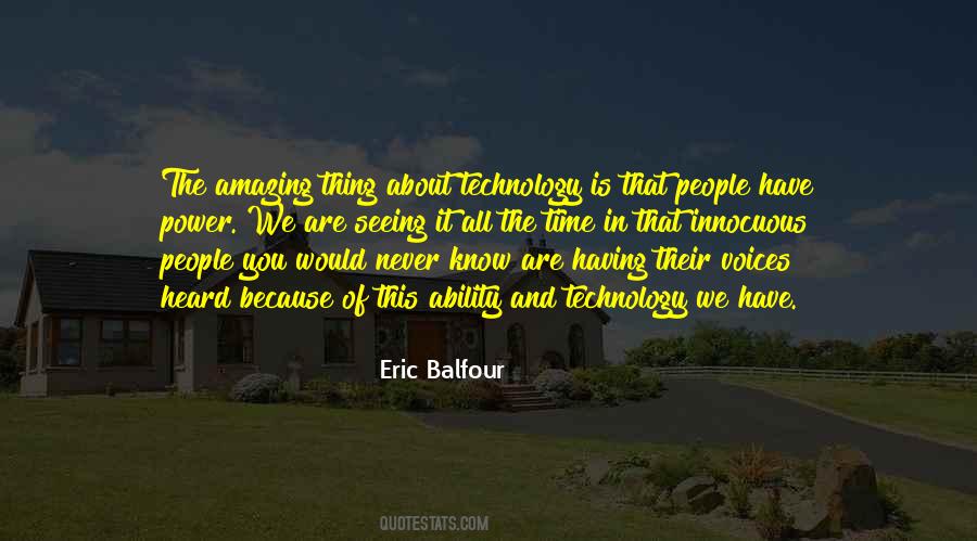 Eric Balfour Quotes #1536136