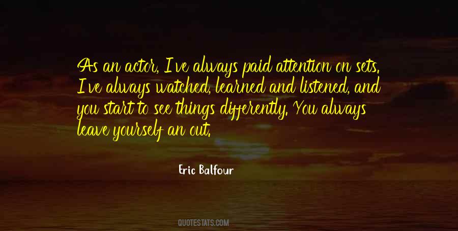 Eric Balfour Quotes #499274