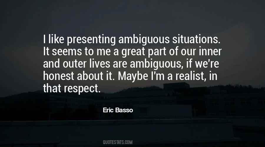Eric Basso Quotes #1059004