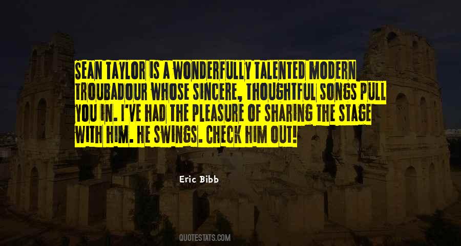 Eric Bibb Quotes #708238