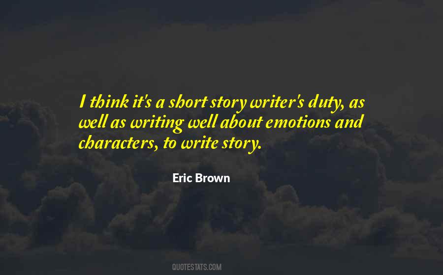 Eric Brown Quotes #859494