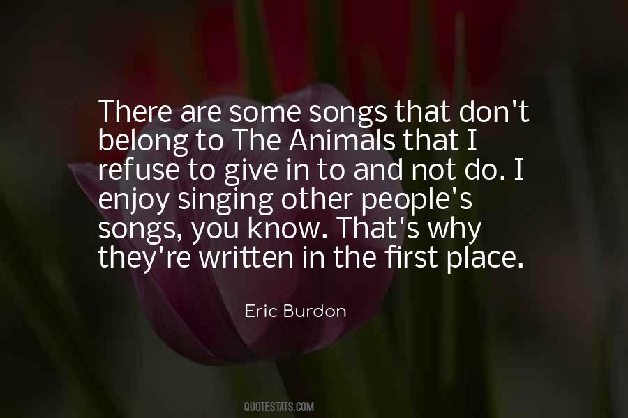 Eric Burdon Quotes #789803