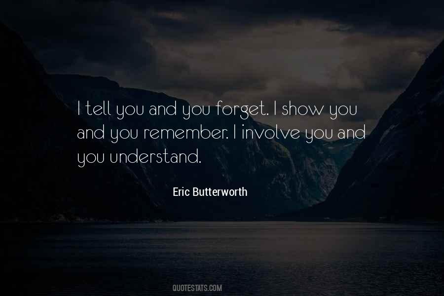 Eric Butterworth Quotes #150837