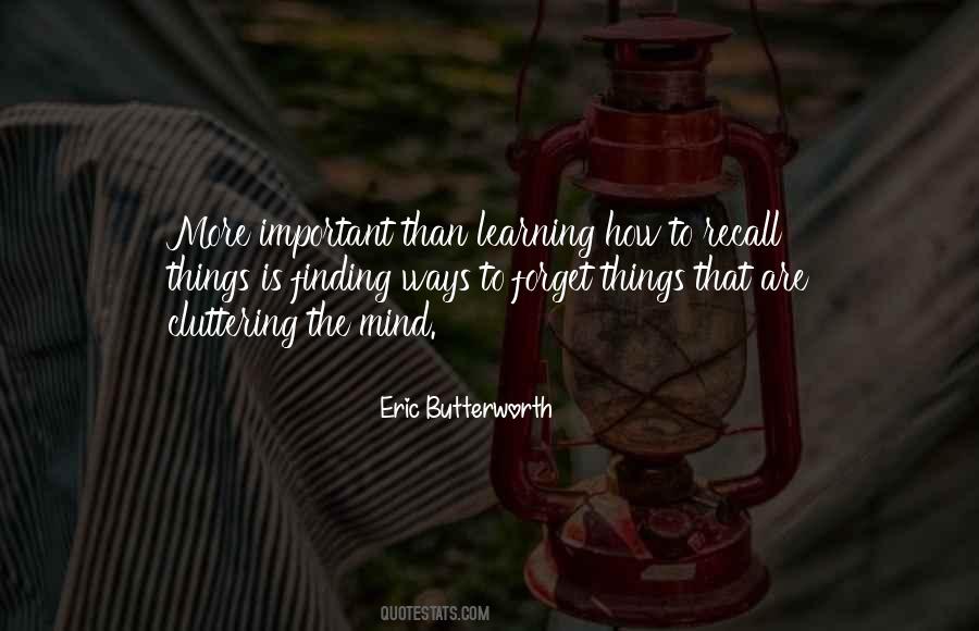 Eric Butterworth Quotes #728101